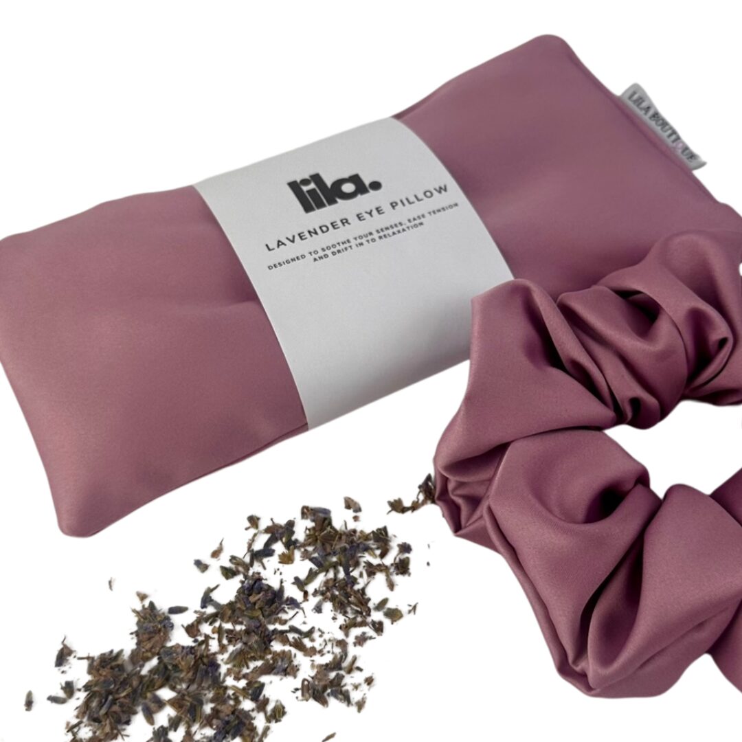 Lilac Dreams Set | Lavender Eye Pillow & Scrunchie