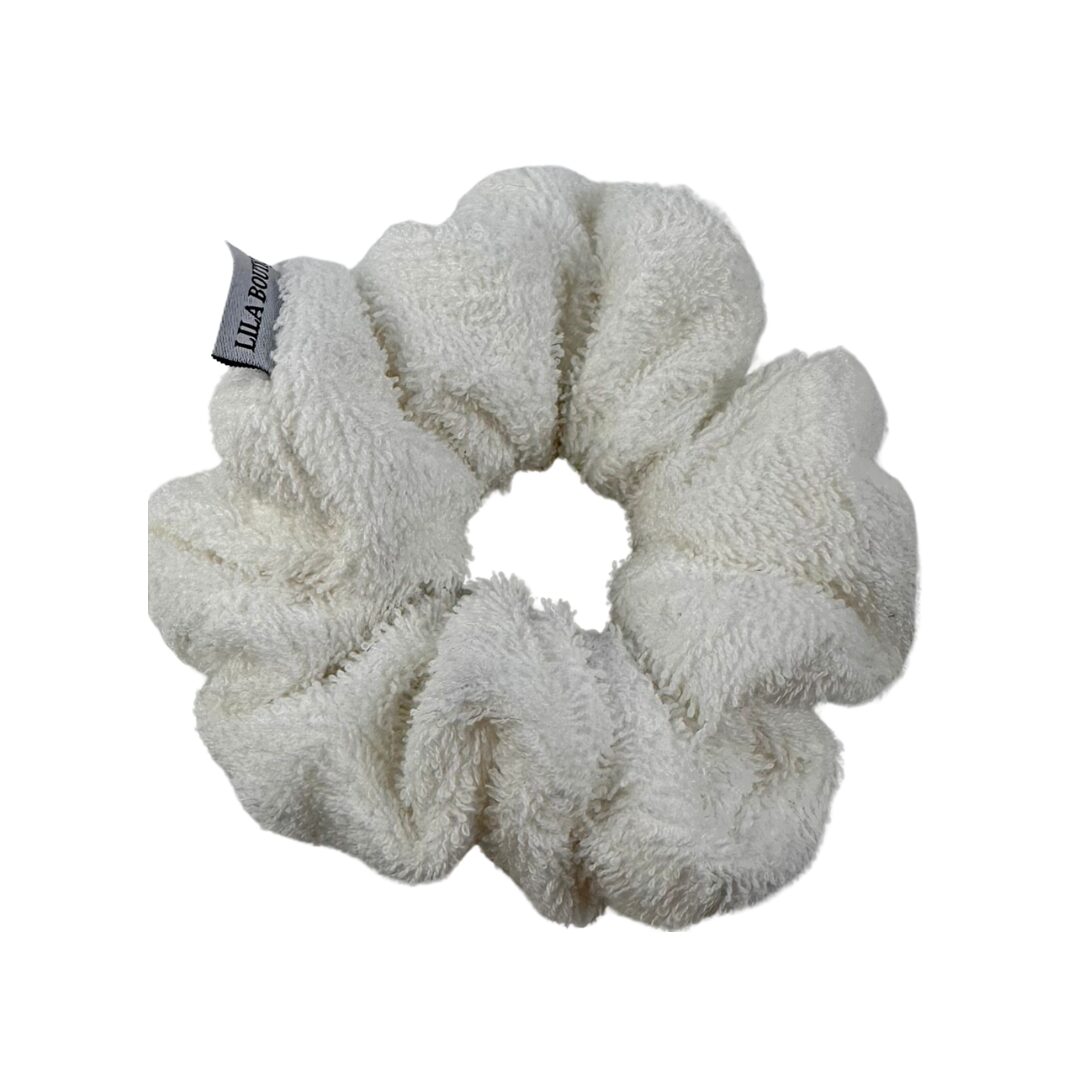 White Bamboo Spa Scrunchie